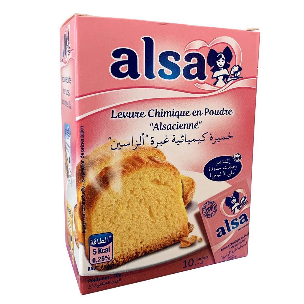 Alsa Levure Chimique En Poudre Alsacienne Alsa Baking Powder Als