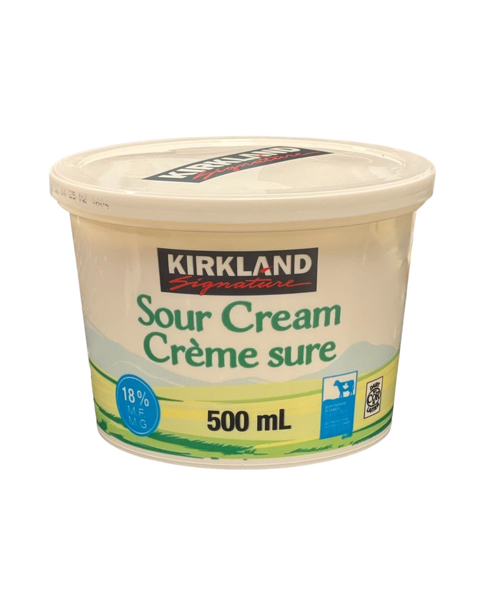 Kirkland Crème Sure 500mL / Kirkland Sour Cream 500mL Le Pro 1600