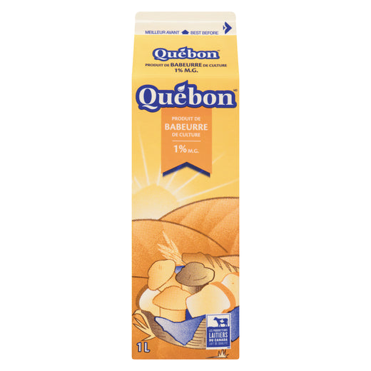 Lait de beurre 1% 1L