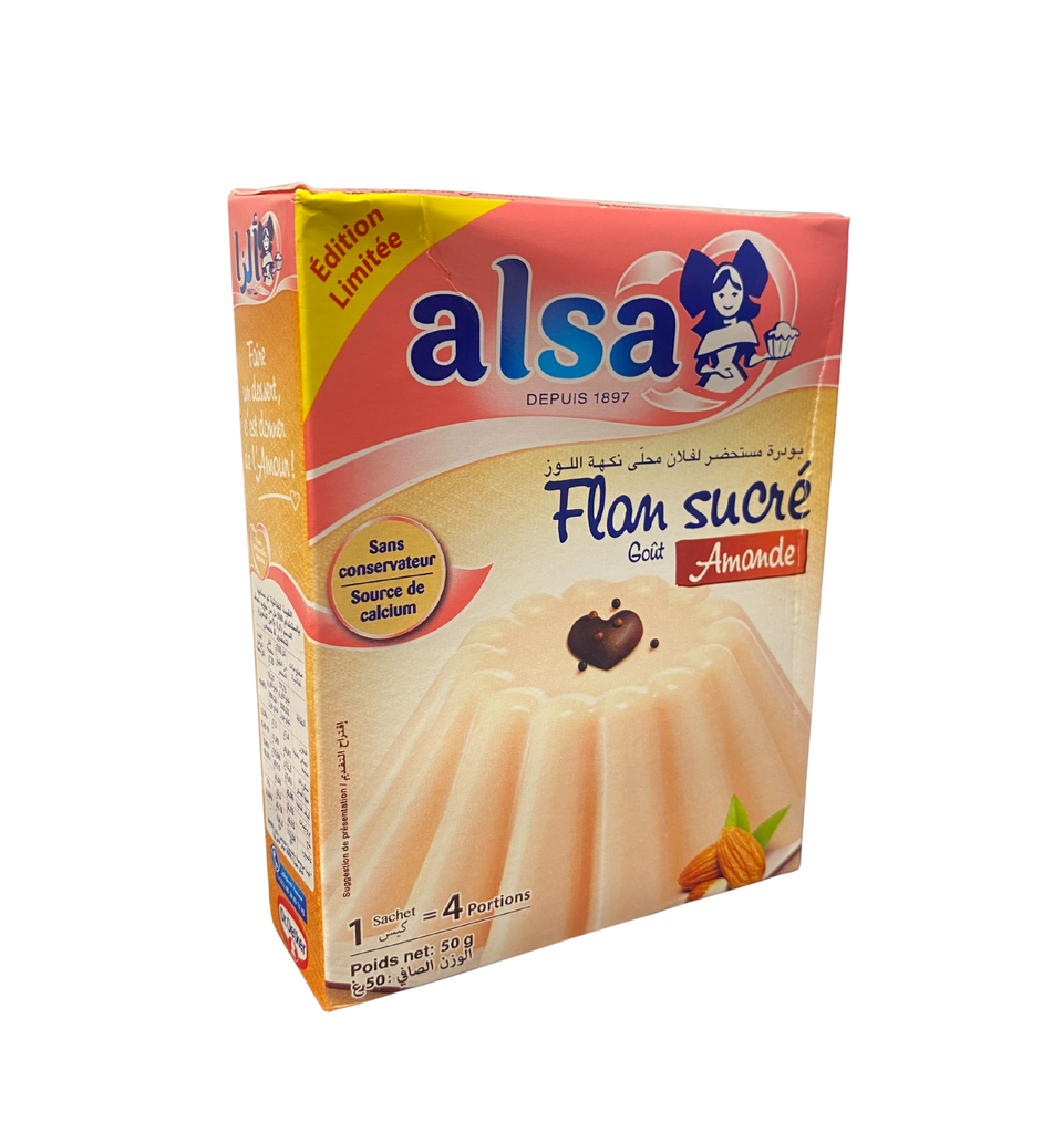 Alsa Sweet Almond Flan 50g from Morocco - Dessert Preparation | Le Pro 1600