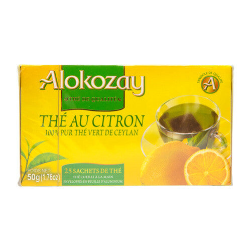 Lemon green tea - 50g (25 sachets) – Le Pro 1600