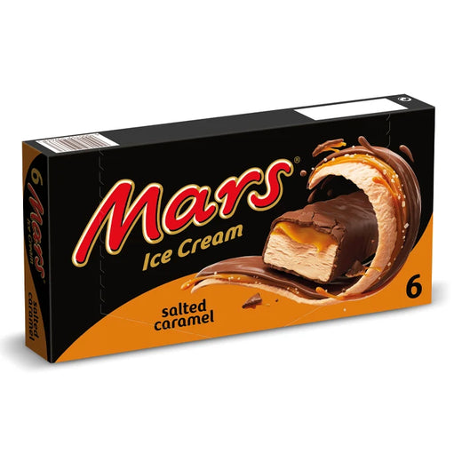 Mars -  Barres glacées Caramel Salé 240g x 6