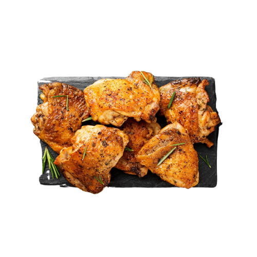 Marinated bone-in chicken thighs – Pollo Loco flavor