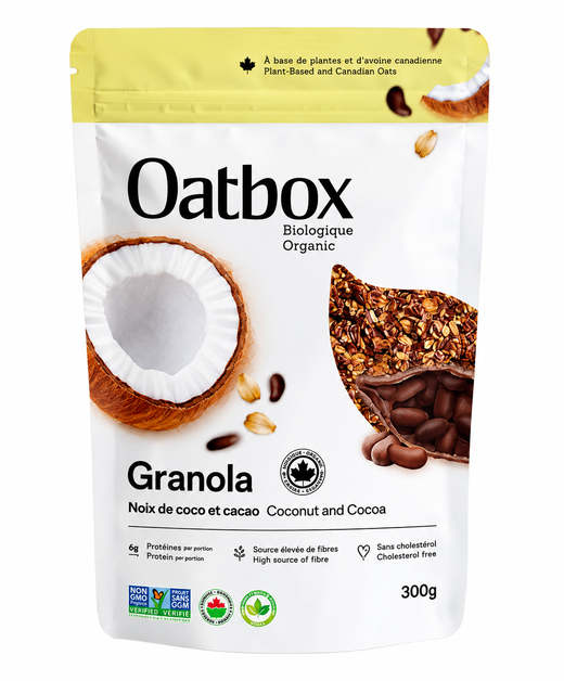 GRANOLA - NOIX DE COCO ET CACAO BIOLOGIQUE - 300G