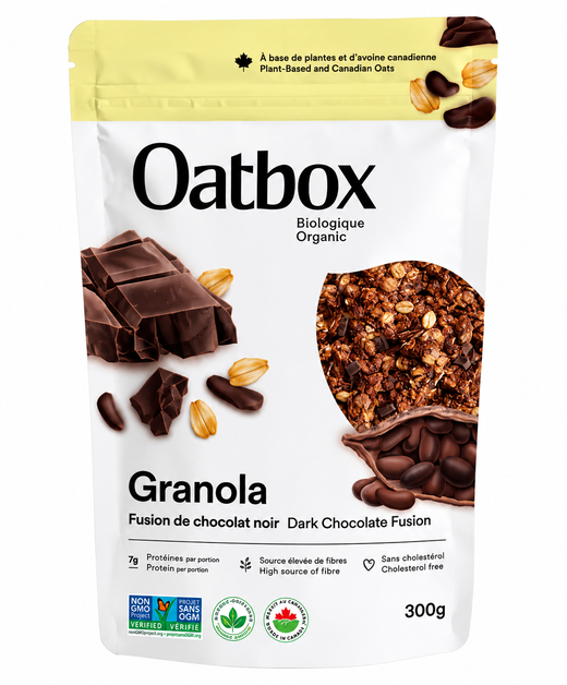 GRANOLA - FUSION DE CHOCOLAT NOIR BIO - 300G