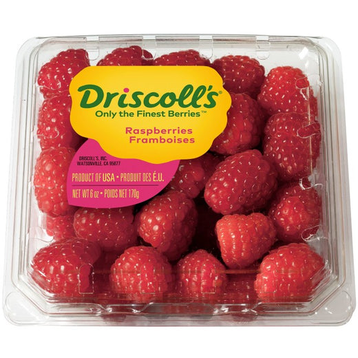 Framboises fraîches – Barquette