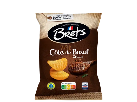 Brets - Cote De Boeuf Chips - 125g