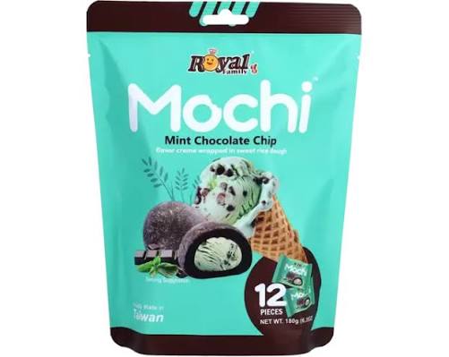 Royal Family Mint Chocolate Chip Mochi 180g