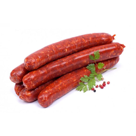 Traditional spicy merguez