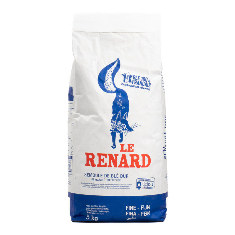 Le Renard – Semoule de blé dur Extra-Fine - Bleue