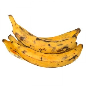 Plantain jaune mûr